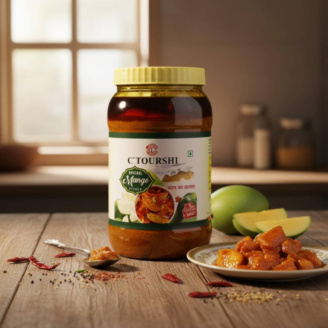 Aam Ka Achaar | C'Tourshi Home Made Mango Pickle | 100% Natural & Preservative FREE